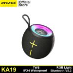 اسپیکر بلوتوثی قابل حمل اوی مدل KA19 - رنگ مشکی - Image 3