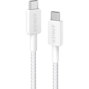 کابل نسل سوم ۹۰ سانتی انکر دو سر تایپ سی Anker 322 USB-C to USB-C – مدل A81F5
